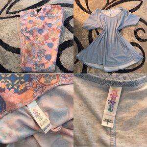 Lularoe leggings and top bundle!